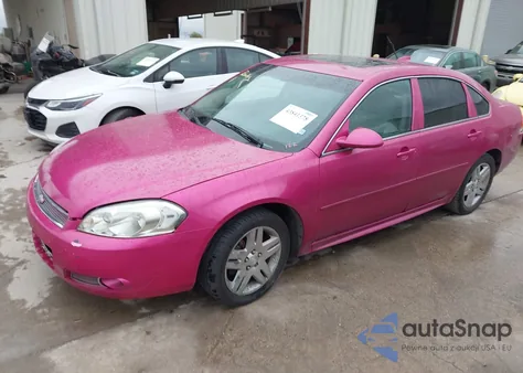 2013 Chevrolet Impala Lt из США, поврежденный, VIN 2G1WG5E36D1104162